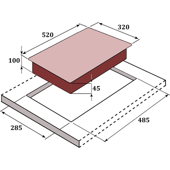Варочная поверхность газовая Gunter & Hauer GHD 322 GL