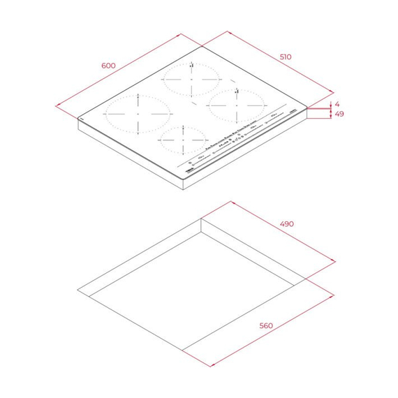 Варочная поверхность электрическая Teka IZC 64630 SM