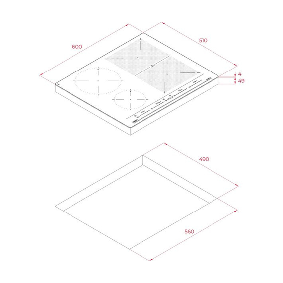 Варочная поверхность электрическая Teka IZF 64440