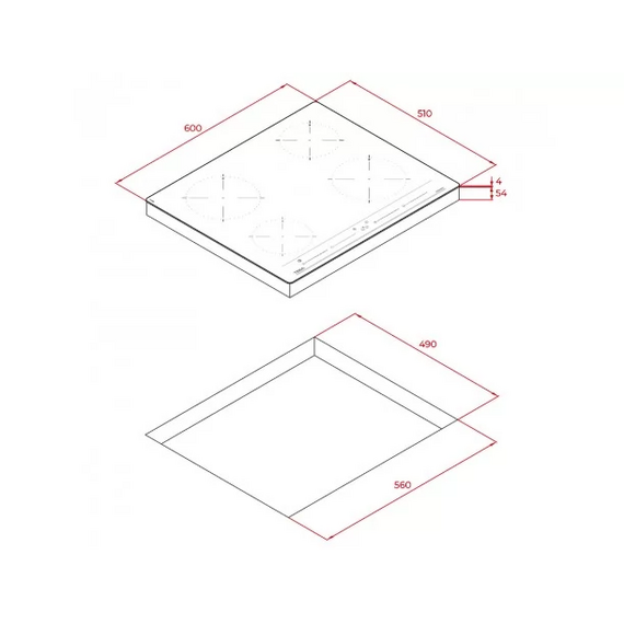 Варочная поверхность электрическая Teka IBC 64010 BK