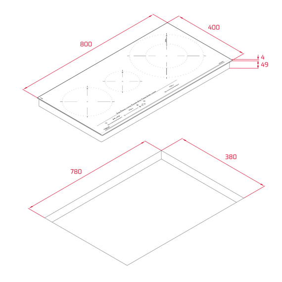 Варочная поверхность электрическая Teka IZC 83620