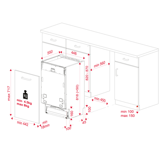 Посудомоечная машина Teka DFI 74910