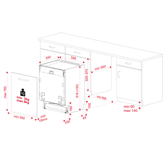 Посудомоечная машина Teka DFI 76950