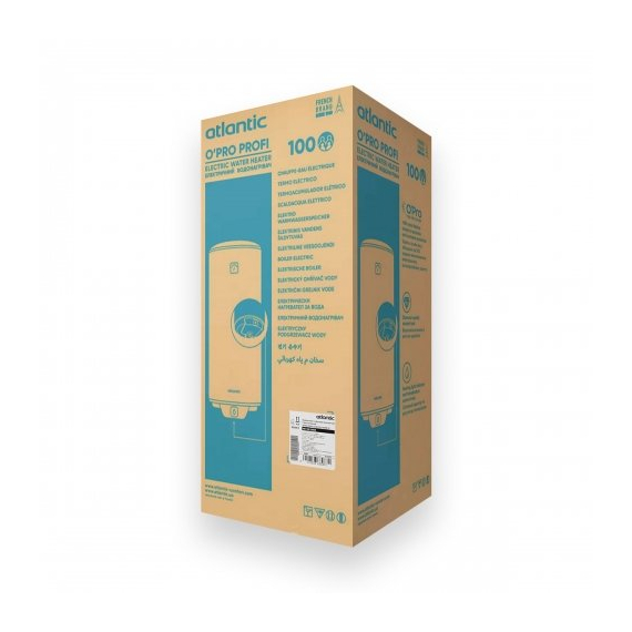 Бойлер Atlantic OPro Horizontal HM 100 D400S