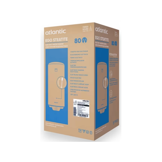 Водонагреватель Atlantic Steatite Ego VM 080 D400S-1-BC