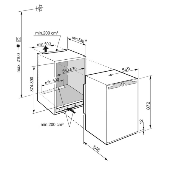 Встраиваемая морозильная камера Liebherr SIFNd 3954