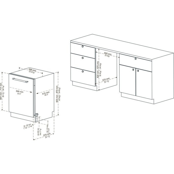 Посудомоечная машина VESTEL DWII1E6A0W