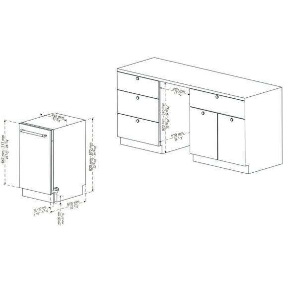 Посудомоечная машина VESTEL DWIIS1E6A0W
