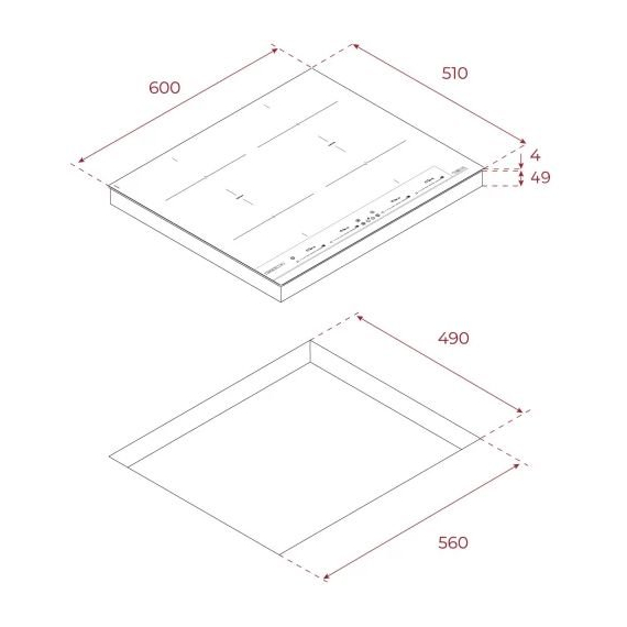 Варочная поверхность электрическая Teka IBF 64 BM