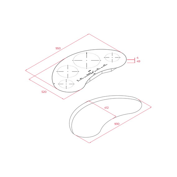 Варочная поверхность электрическая Teka IKC 94628 BK