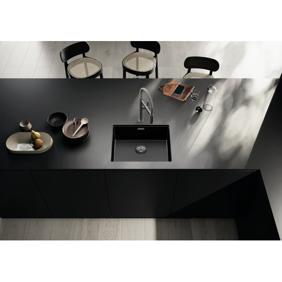 Кухонный смеситель Blanco CULINA-S II Mini satin dark steel 527469