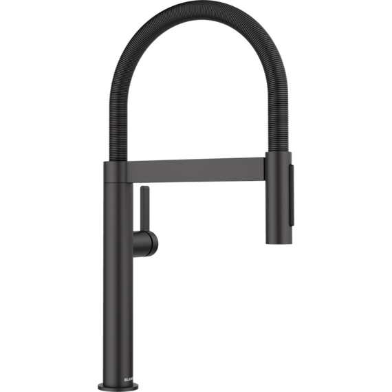 Кухонный смеситель Blanco CULINA-S II Mini чёрний матовий 527468