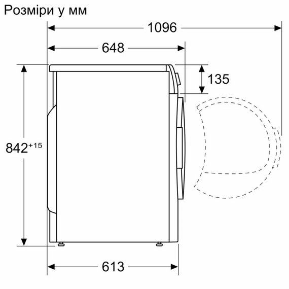 Сушильная машина Bosch WTH85206UA