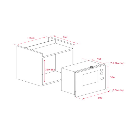 Встроенная микроволновая печь Teka ML 825 TFL