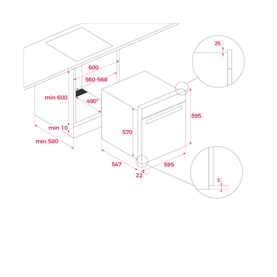 Духовой шкаф электрический Teka HLB 8550 SC SteamGourmet