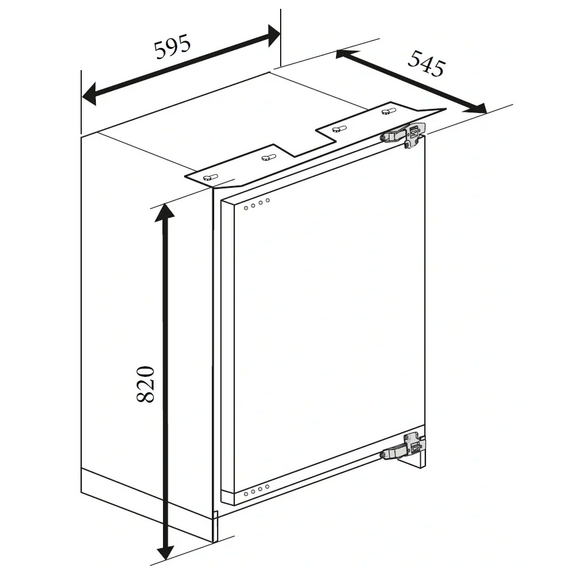 Холодильник вбудований Gunter & Hauer FB 100