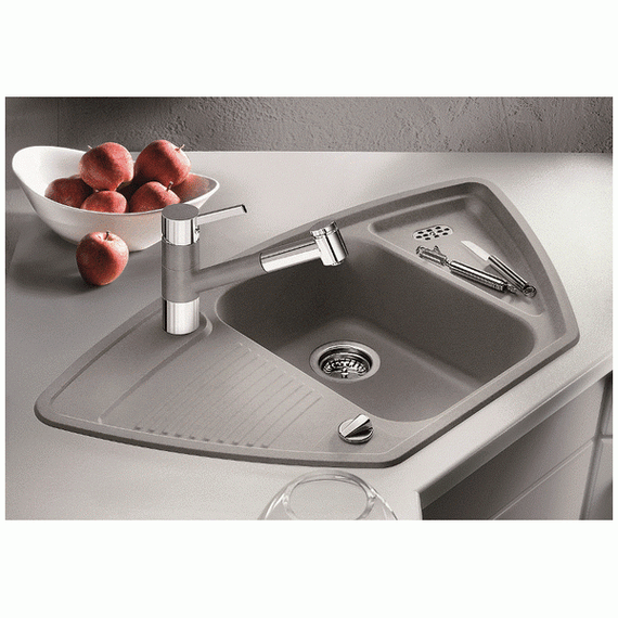 Кухонная мойка Blanco ZIA 9 E антрацит 514764