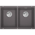 Кухонная мойка Blanco SUBLINE 350/350-U темная скала 523575