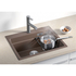 Кухонная мойка Blanco ETAGON 6 кофе 524548
