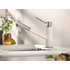 Кухонный смеситель Blanco KANO-S хром/нежно белый 526953