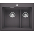 Кухонная мойка Blanco PLEON 6 Split тёмная скала 521690