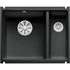 Кухонная мойка Blanco SUBLINE 350/150-U керамика PuraPlus чёрний 523747