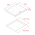 Варочная поверхность электрическая Teka IBC 64110 BK
